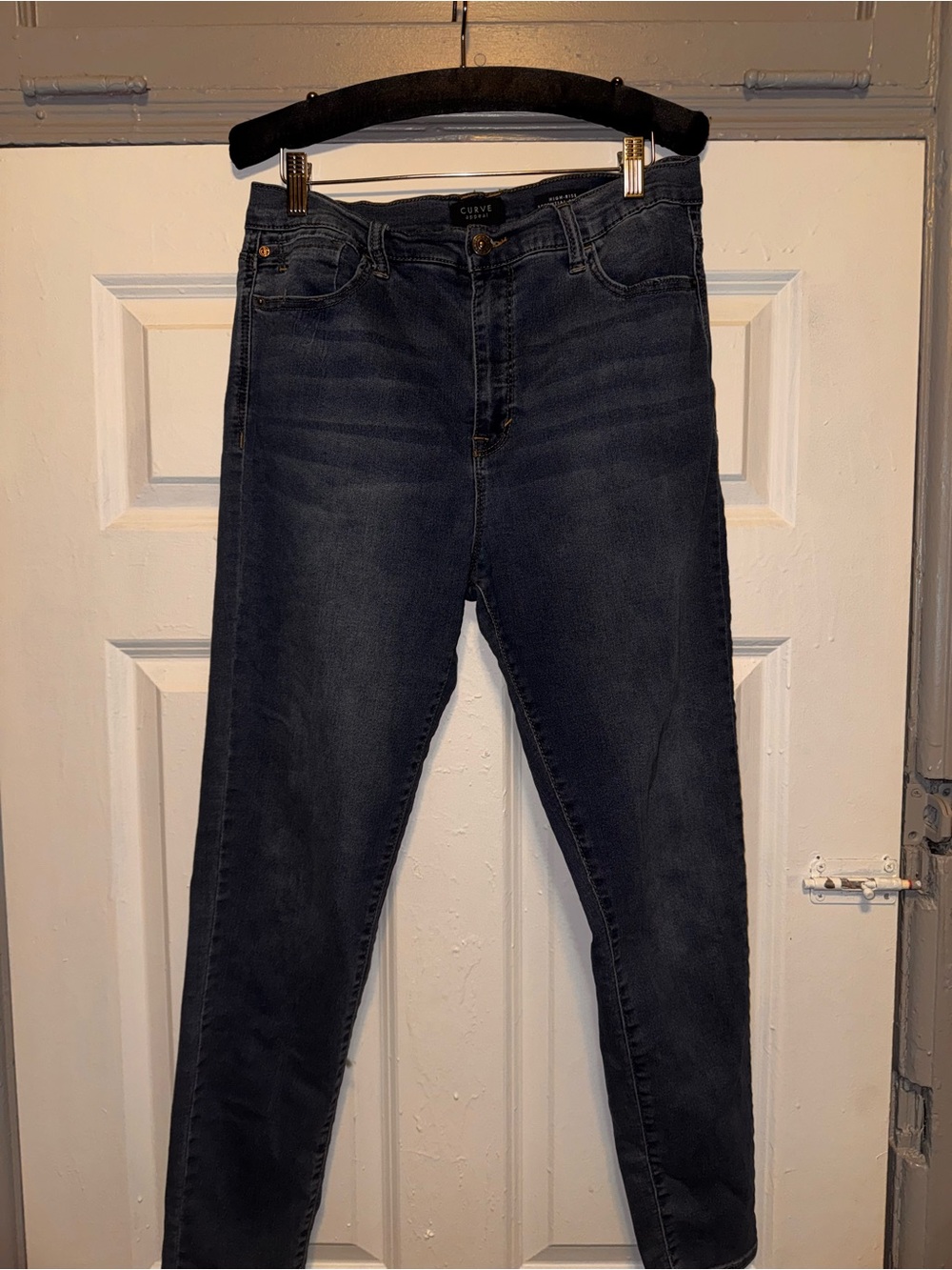Curve Appeal jeans 12/31 - Dark Wash Blue